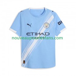 Maillot Manchester City Homme Tenue Domicile 2025-2026 Manche Courte