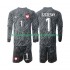 Maillot Pologne Szczesny 1 Gardien Enfant Tenue Extérieur 2024 Manche Longue