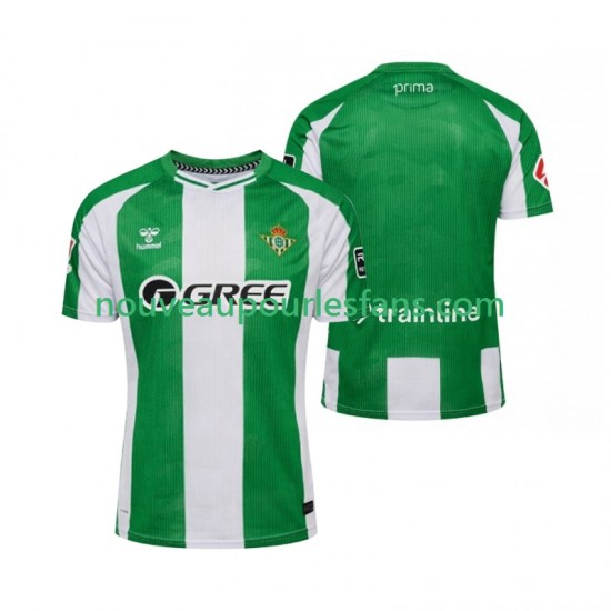 Maillot Real Betis Homme Tenue Domicile 2025-2026 Manche Courte