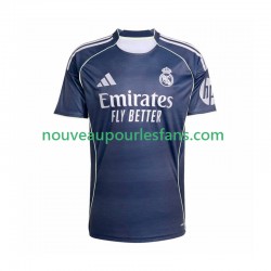 Maillot Real Madrid Homme Tenue Extérieur 2025-2026 Manche Courte