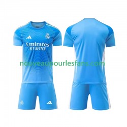 Maillot Real Madrid Gardien Enfant Tenue Domicile 2025-2026 Manche Courte