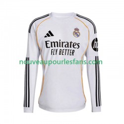 Maillot Real Madrid Homme Tenue Domicile 2025-2026 Manche Longue