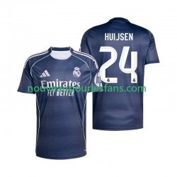 Maillot Real Madrid Huijsen 24 Homme Tenue Extérieur 2025-2026 Manche Courte
