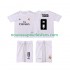 Maillot Real Madrid KROOS 8 2015 2016 Rétro Enfant Tenue Domicile Manche Courte