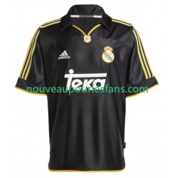 Maillot Real Madrid -2000 Rétro Homme Tenue Extérieur 1999 Manche Courte