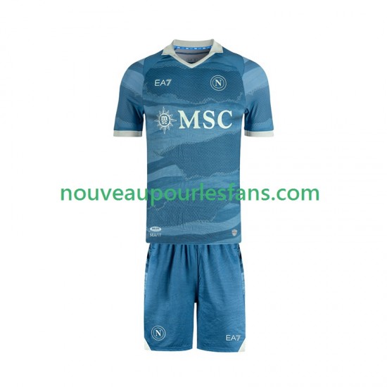 Maillot Naples SSC Special Enfant Tenue Domicile 2024-2025 Manche Courte