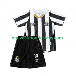 Maillot Santos FC Neymar JR 10 Enfant Tenue Extérieur 2025-2026 Manche Courte