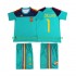 Maillot Espagne Casillas 1 Rétro Enfant Tenue Domicile 2010 Manche Courte