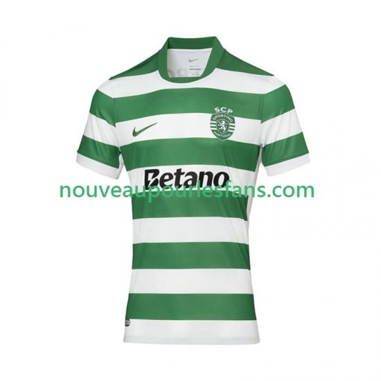 Maillot Sporting CP Homme Tenue Domicile 2025-2026 Manche Courte