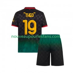Maillot AC Milan THEO 19 Enfant Tenue 4ème 2024-2025 Manche Courte