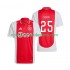 Maillot Ajax Amsterdam Wout Weghorst 25 Homme Tenue Domicile 2024-2025 Manche Courte