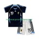 Maillot Argentine Lionel Messi 19 Rétro Enfant Tenue Extérieur 2006 Manche Courte