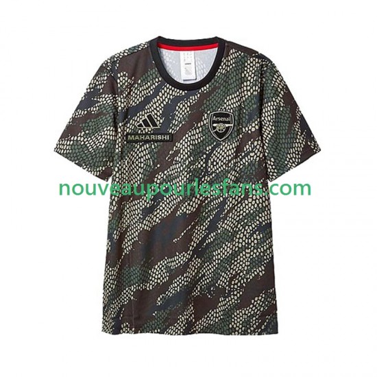 Maillot Arsenal Maharishi Homme Tenue Domicile 2024-2025 Manche Courte