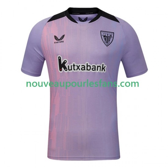 Maillot Athletic Bilbao Homme Tenue 3ème 2024-2025 Manche Courte