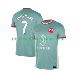 Maillot Atlético Madrid Antoine Griezmann 7 Homme Tenue Extérieur 2024-2025 Manche Courte