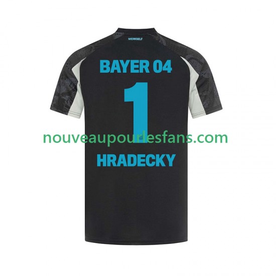 Maillot Bayer 04 Leverkusen HRADECKY 1 Homme Tenue 3ème 2024-2025 Manche Courte