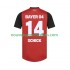 Maillot Bayer 04 Leverkusen Patrik Schick 14 Homme Tenue Domicile 2024-2025 Manche Courte