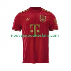 Maillot Bayern Munich 125th Anniversary Red Homme Tenue Domicile 2024-2025 Manche Courte