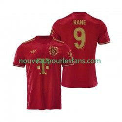 Maillot Bayern Munich Harry Kane 9 125th Anniversary Red Homme Tenue Domicile 2024-2025 Manche Courte