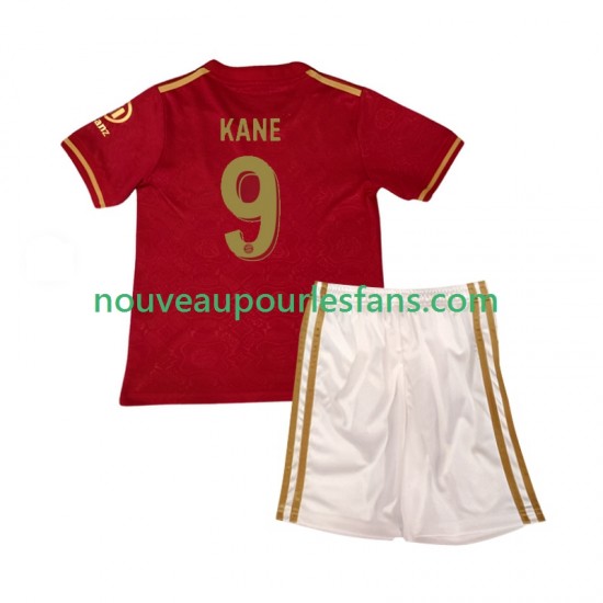 Maillot Bayern Munich Harry Kane 9 125th Anniversary Red Enfant Tenue Domicile 2024-2025 Manche Courte