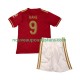 Maillot Bayern Munich Harry Kane 9 125th Anniversary Red Enfant Tenue Domicile 2024-2025 Manche Courte