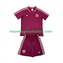 Maillot Bayern Munich Icon Enfant Tenue Domicile 2024-2025 Manche Courte
