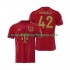 Maillot Bayern Munich Jamal Musiala 42 125th Anniversary Red Homme Tenue Domicile 2024-2025 Manche Courte