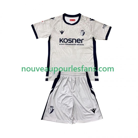 Maillot CA Osasuna Enfant Tenue Extérieur 2024-2025 Manche Courte