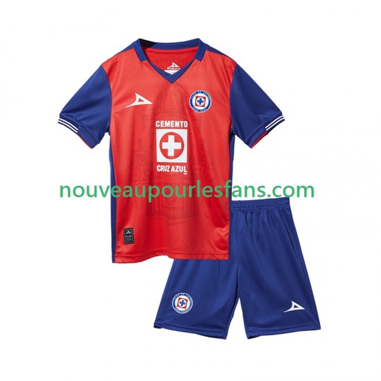 Maillot Cruz Azul Enfant Tenue 3ème 2024-2025 Manche Courte