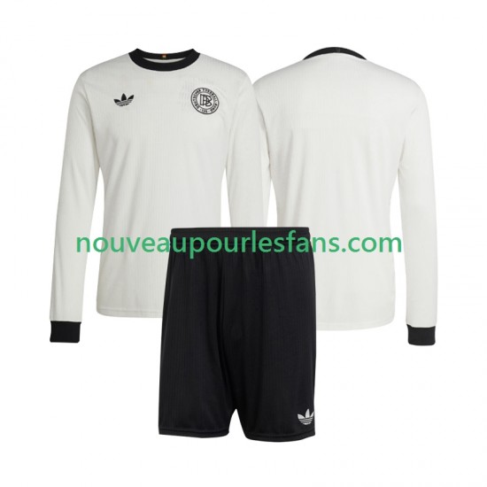 Maillot Allemagne ANVERSARY Enfant Tenue Domicile 2025 Manche Longue