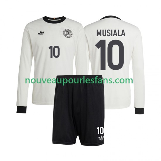 Maillot Allemagne Jamal Musiala 10 ANVERSARY Enfant Tenue Domicile 2025 Manche Longue