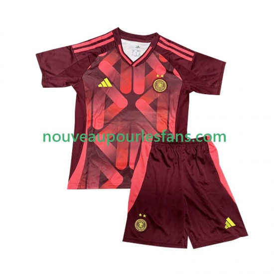 Maillot Allemagne Enfant Tenue Extérieur 2025 Manche Courte