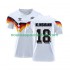Maillot Allemagne Klinsmann 18 1990 Rétro Homme Tenue Domicile Manche Courte