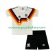 Maillot Allemagne Matthaus 10 1990 Rétro Enfant Tenue Domicile Manche Courte