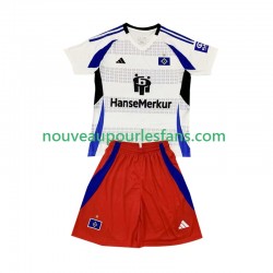 Maillot Hamburger SV Enfant Tenue Domicile 2024-2025 Manche Courte