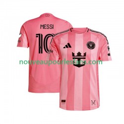 Maillot InterMiami Lionel Messi 10 Homme Tenue Domicile 2025 Manche Courte