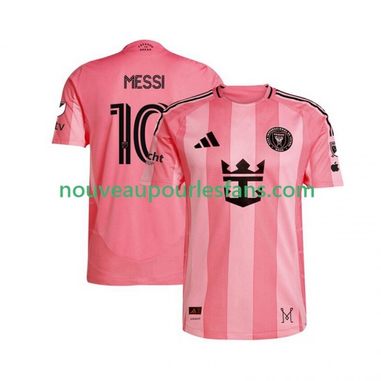 Maillot InterMiami Lionel Messi 10 Homme Tenue Domicile 2025 Manche Courte