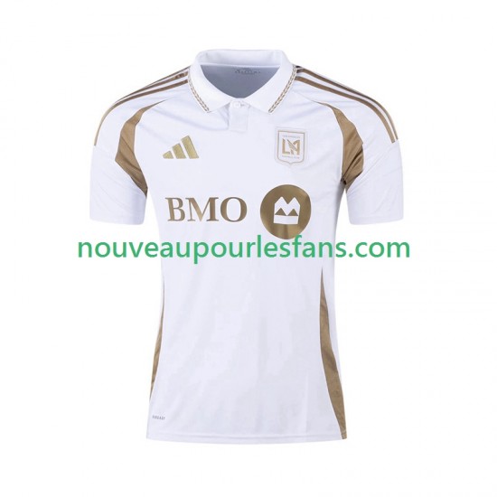 Maillot Los Angeles FC Homme Tenue Extérieur 2025 Manche Courte