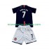 Maillot Manchester United Cristiano Ronaldo 7 2007 Rétro Enfant Tenue Extérieur 2008 Manche Courte