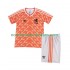 Maillot Pays-Bas 1988 Rétro Enfant Tenue Domicile Manche Courte