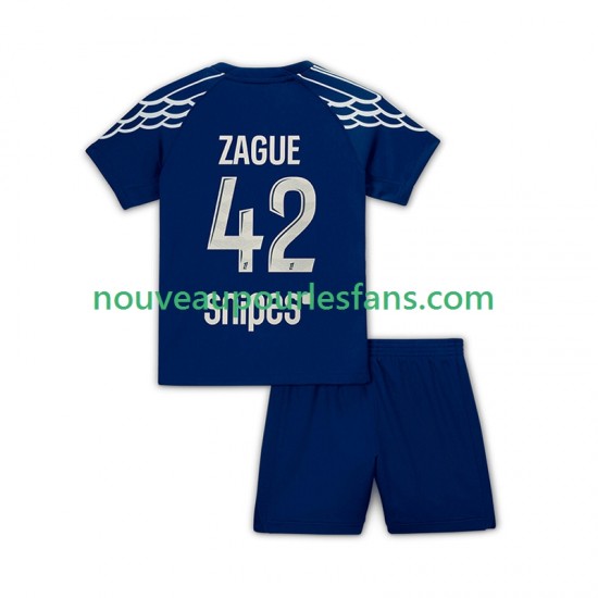 Maillot Paris Saint-Germain Zague 42 Enfant Tenue 4ème 2024-2025 Manche Courte