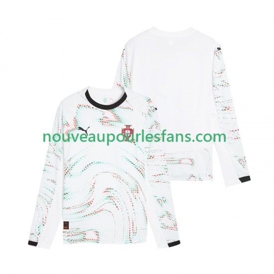 Maillot Portugal Homme Tenue Extérieur 2025 Manche Longue