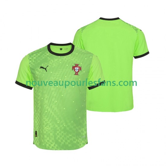 Maillot Portugal Gardien Homme Tenue Domicile 2025 Manche Courte