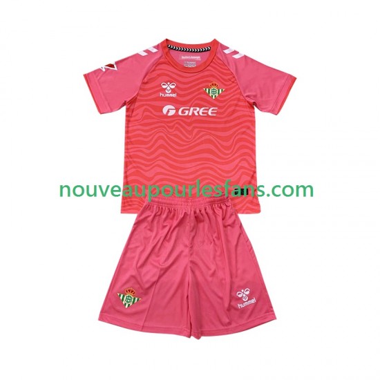 Maillot Real Betis Gardien Enfant Tenue 4ème 2024-2025 Manche Courte