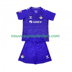 Maillot Real Betis Gardien Enfant Tenue 3ème 2024-2025 Manche Courte