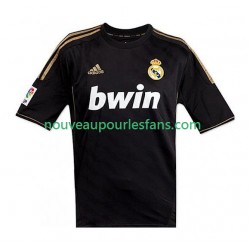 Maillot Real Madrid -2012 Homme Tenue Extérieur 2011 Manche Courte