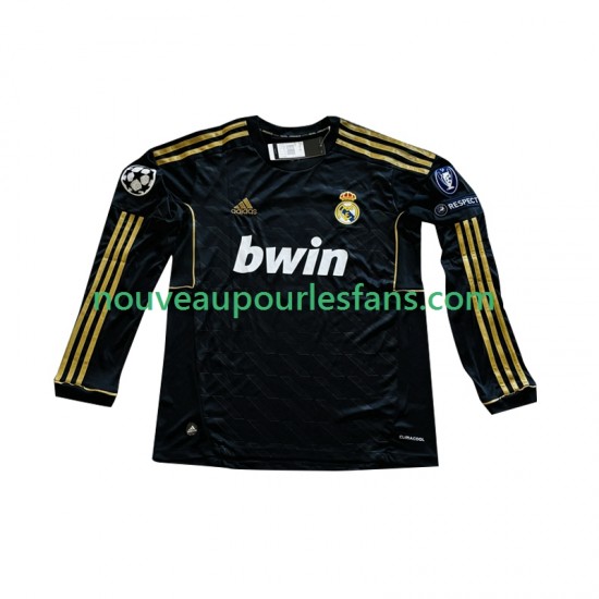 Maillot Real Madrid Cristiano Ronaldo 7 -2012 Homme Tenue Extérieur 2011 Manche Longue