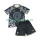 Maillot Real Madrid Versace Black Edition Enfant Tenue Domicile 2024-2025 Manche Courte