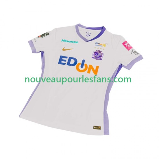 Maillot Sanfrecce Hiroshima Homme Tenue Extérieur 2025 Manche Courte