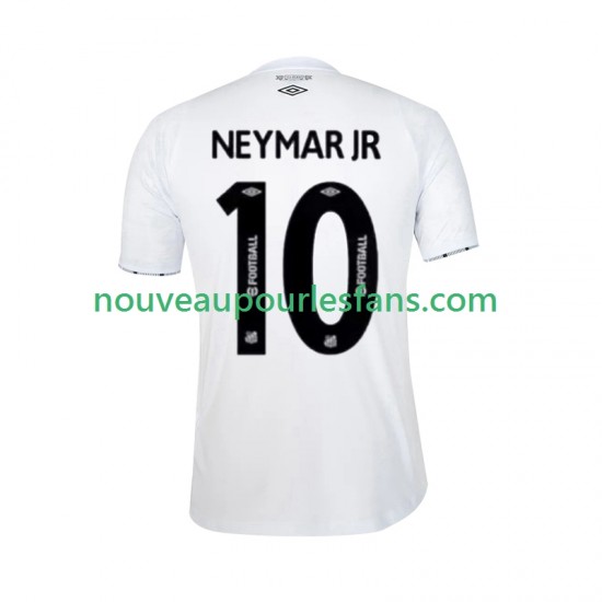 Maillot Santos FC Neymar JR 10 Homme Tenue Domicile 2024-2025 Manche Courte